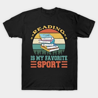 Reading Is My Favorite Sport T-Shirt